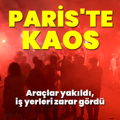 PSG şampiyonluğu kutlamaları kaosa döndü