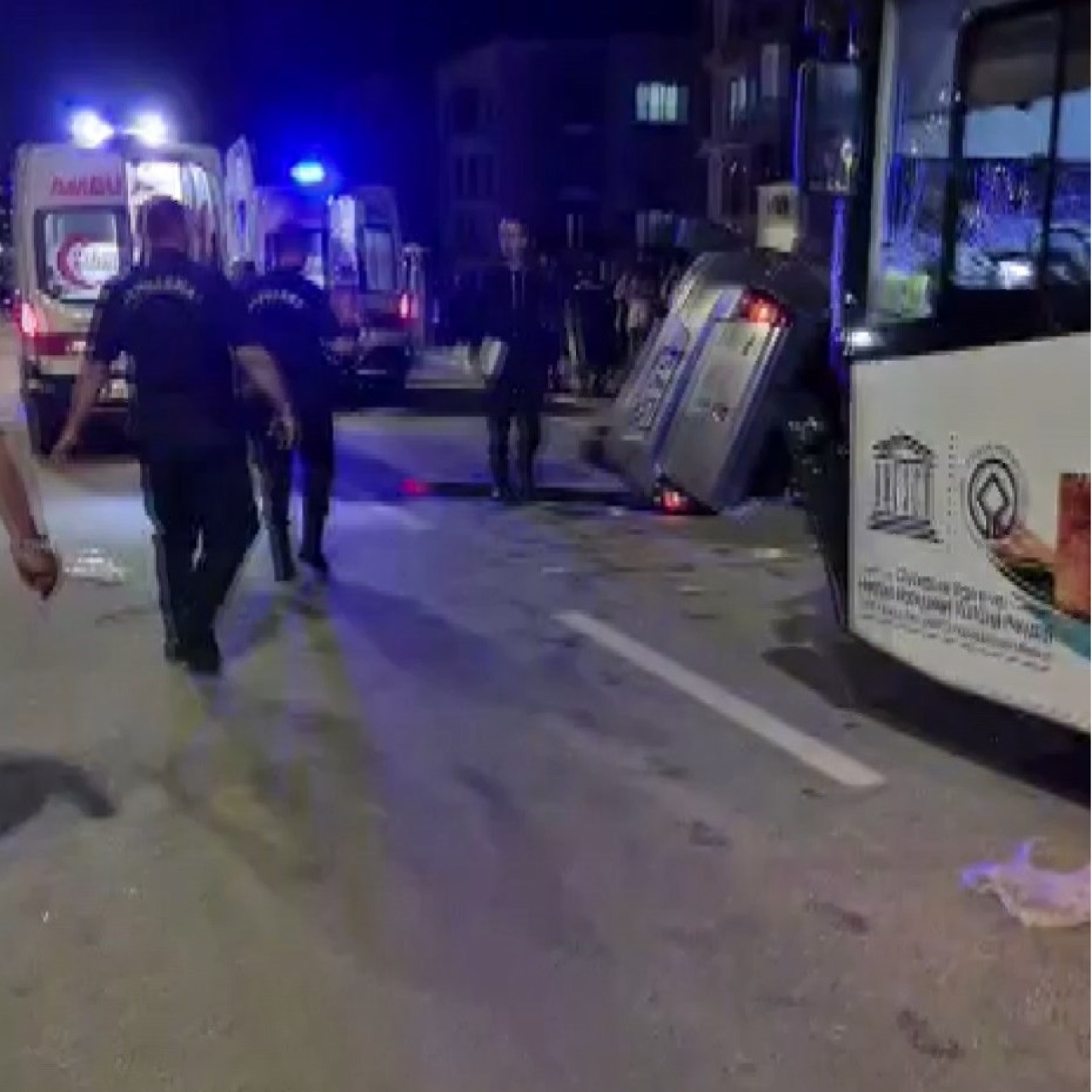 Kazada 2 kişi öldü, 7 yaralı