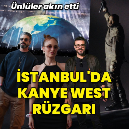 İstanbul'da Kanye West rüzgarı