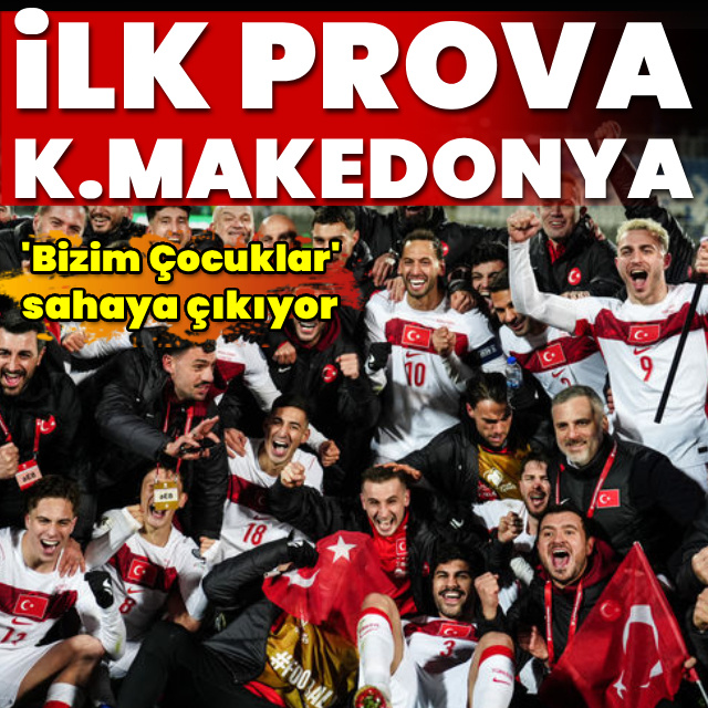 Milli Takım'ın konuğu Kuzey Makedonya!