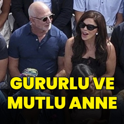 Gururlu ve mutlu anne