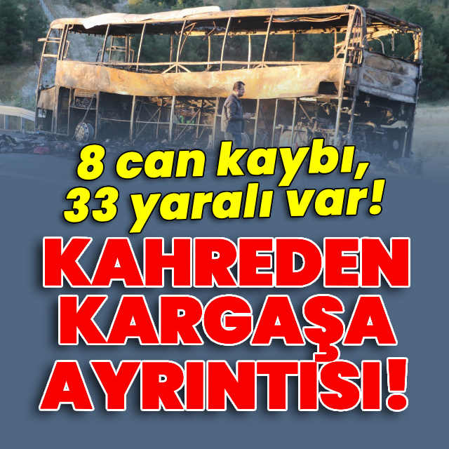 Bariyerlere çarptı! 8 ölü, 33 yaralı...