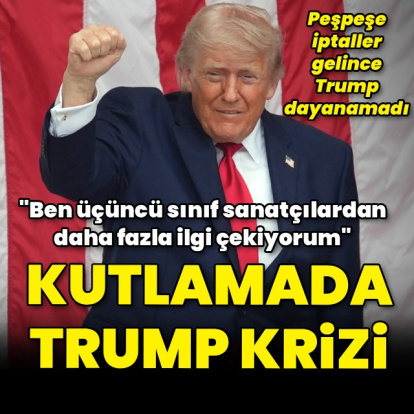 Sanatçılardan Trump tepkisi