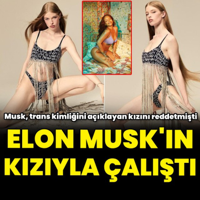 Musk'ın kızını reklamında oynattı