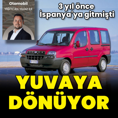 Doblo yuvasına dönüyor