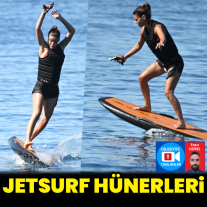 Devrim Özkan'ın jetsurf hüneri