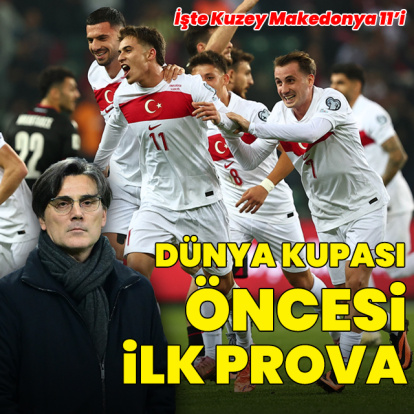 A Milli Takım, Kuzey Makedonya karşısında!
