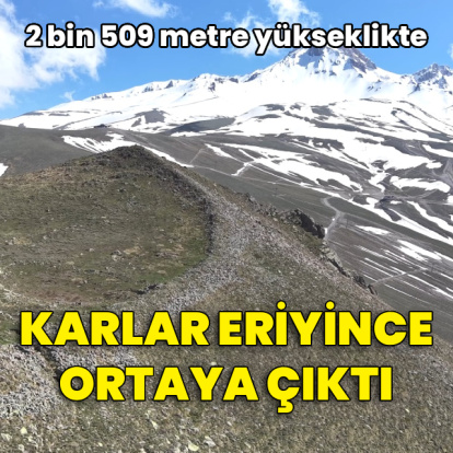 Karlar eriyince ortaya çıktı