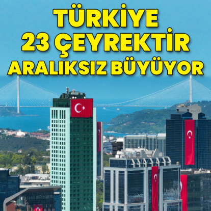 İlk çeyrek büyüme rakamları açıklandı