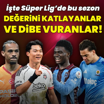En çok değer kazananlar ve dibe vuranlar!