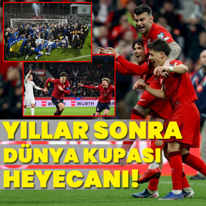 Yıllar sonra başardılar!