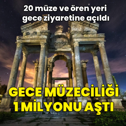 Gece Müzeciliği 1 milyonu aştı!