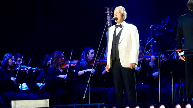 İstanbul'da Bocelli rüzgarı