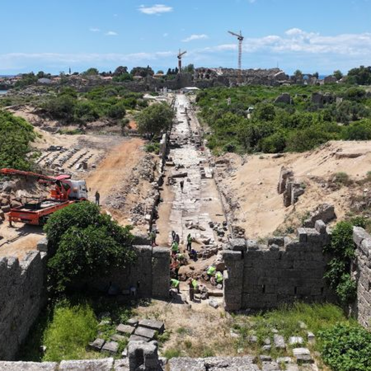 Side Antik Kenti'nde gün yüzüne çıkarıldı