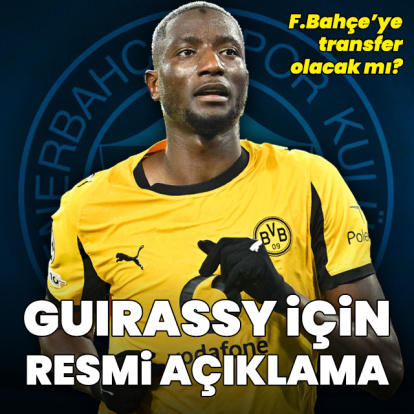 Dortmund'dan Guirassy açıklaması!