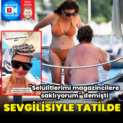 Sevgilisiyle tatilde