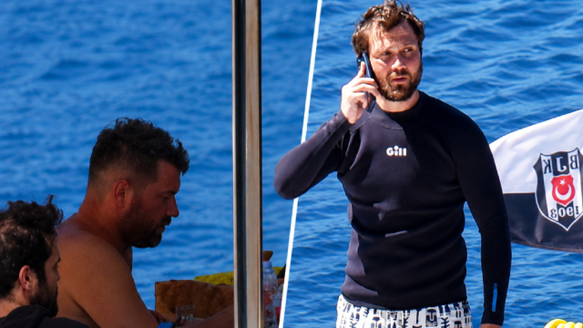 Aras Bulut İynemli ve Engin Öztürk Göcek'te Mavi Turda Görüntülendi