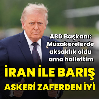 "İran ile olası barış anlaşması askeri zaferden daha iyi"