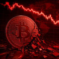 Bitcoin'de sert düşüş