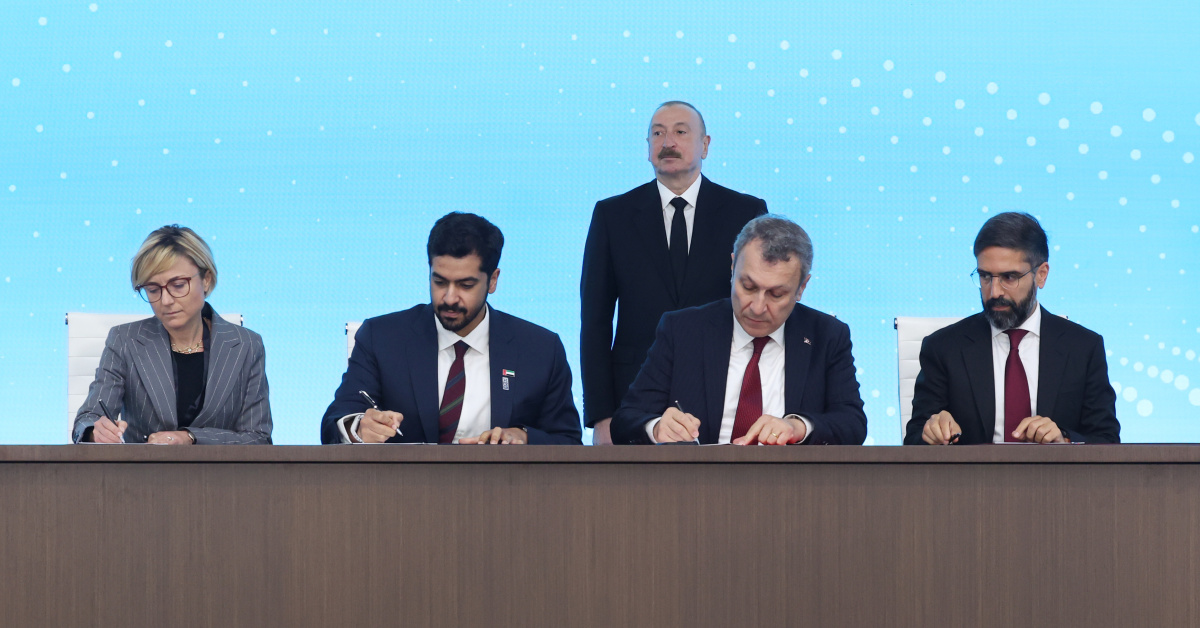 Azerbaycan-Türkiye arasında doğalgaz anlaşması