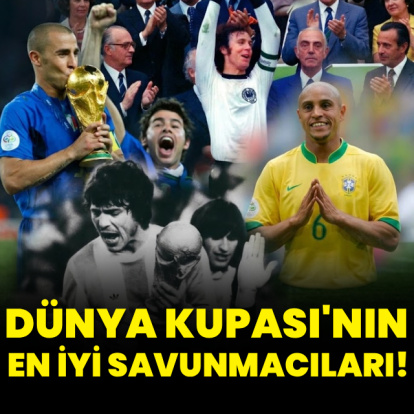 Dünya Kupası tarihinin en iyi savunmacıları!
