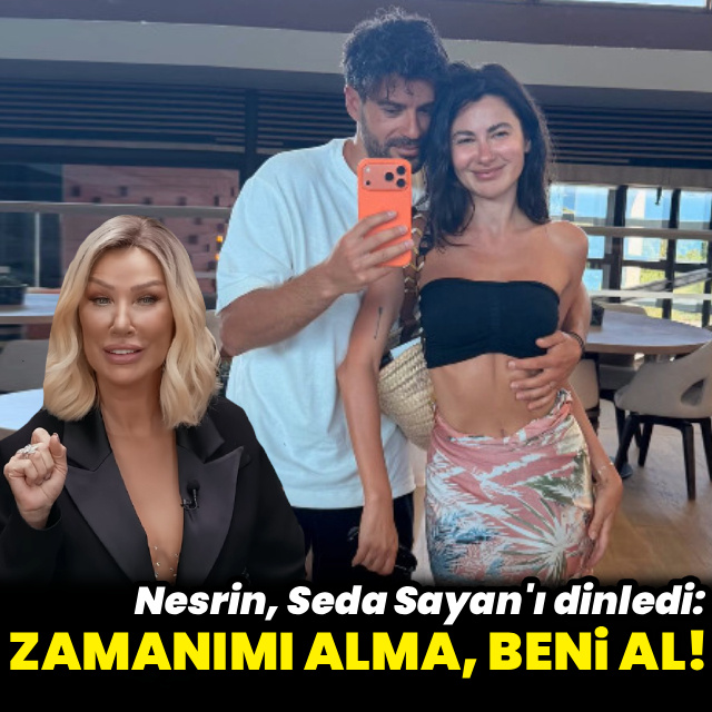 "Zamanımı alma, beni al!"