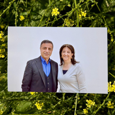 Buldan, Demirtaş'la fotoğrafını paylaştı