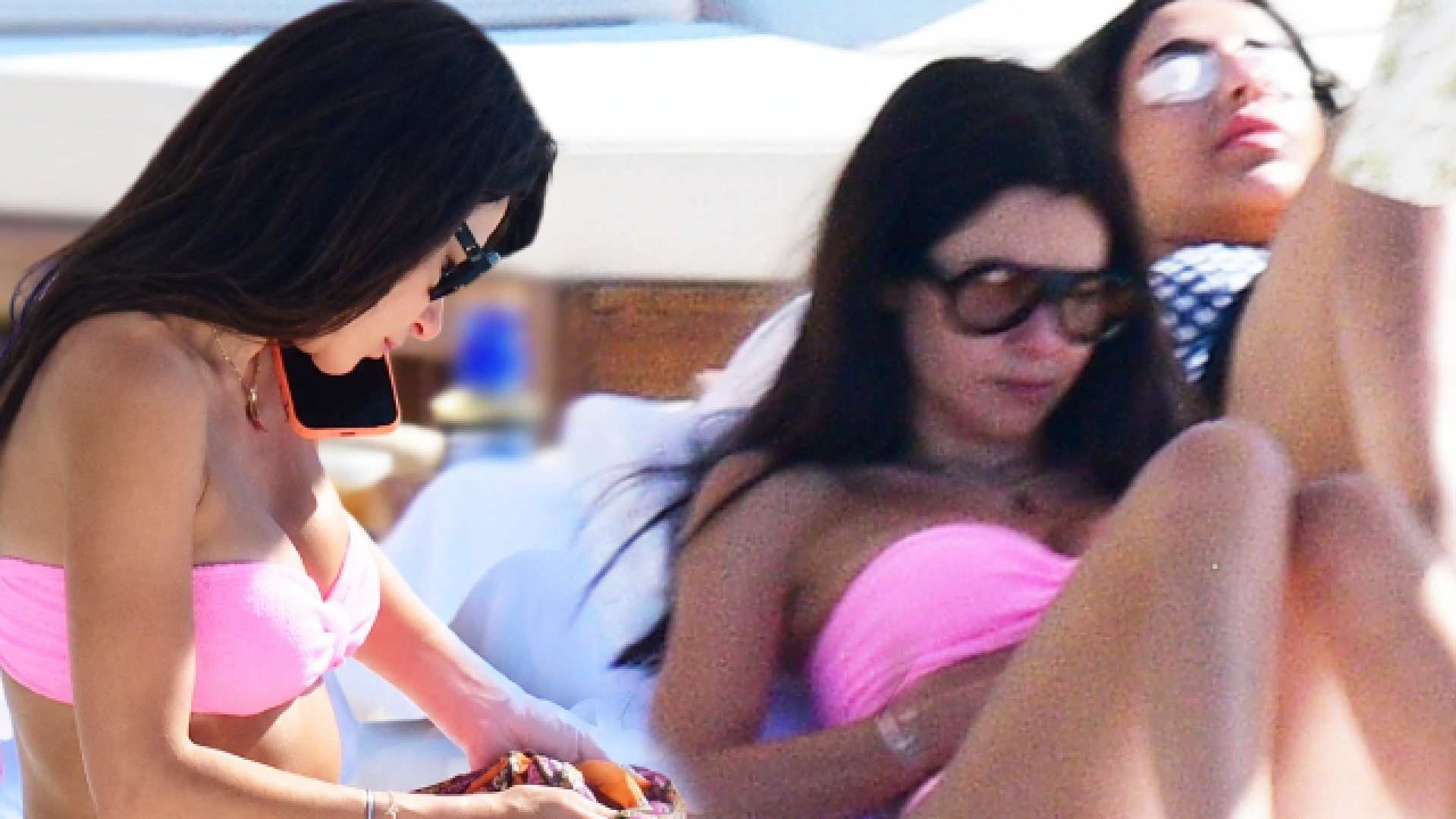 Nesrin Cavadzade Bodrum'da Tek Başına Güneşlenirken Görüntülendi