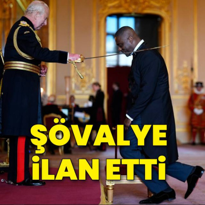 Şövalye ilan etti