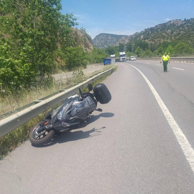 Motosiklet kazasında facia!