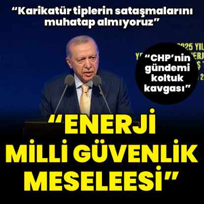 Cumhurbaşkanı Erdoğan: Enerji arz güvenliği milli güvenlik meselesidir