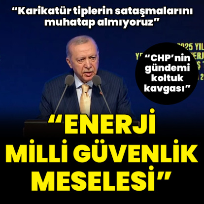 Cumhurbaşkanı Erdoğan: Enerji arz güvenliği milli güvenlik meselesidir
