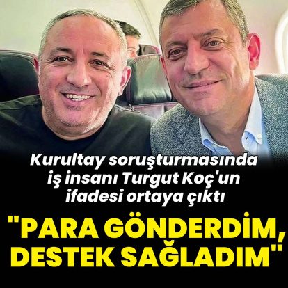 İş insanı Turgut Koç'un ifadesi ortaya çıktı