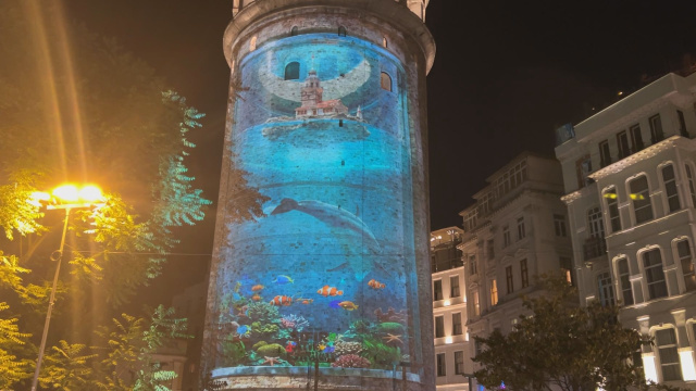 Galata Kulesi geleceği aydınlattı
