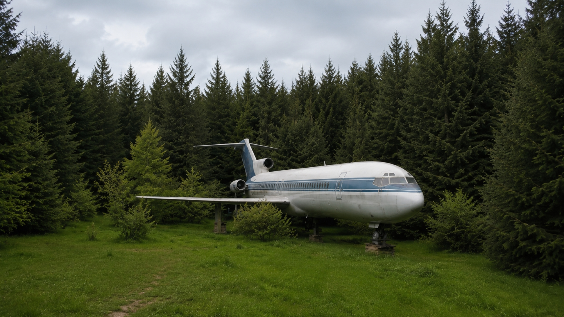 Oregon Ormanında Boeing 727'yi Eve Dönüştüren Adam 27 Yıldır Uçakta Yaşıyor
