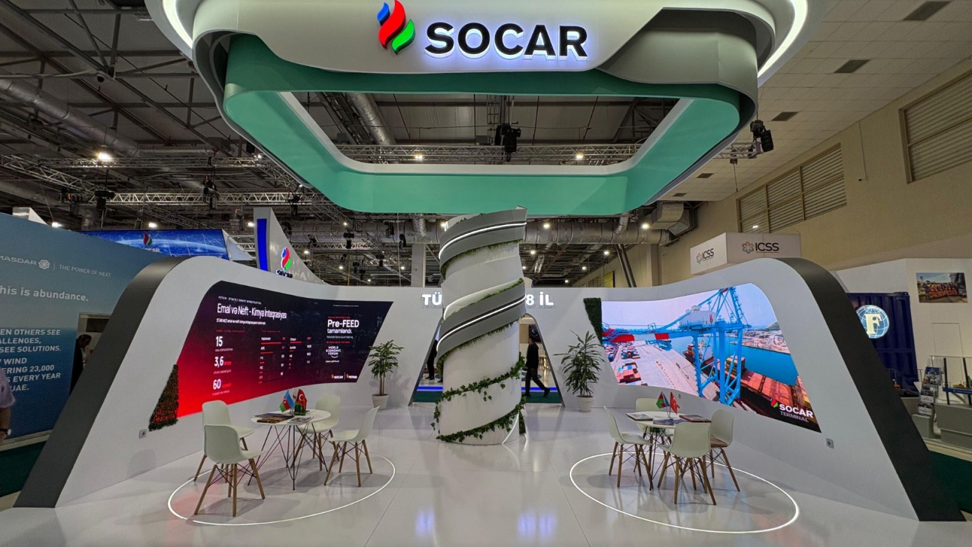 SOCAR Türkiye, Bakü'deki Hazar Petrol ve Gaz Fuarı'nda yatırımlarını tanıttı