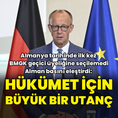 Almanya tarihinde ilk kez!
