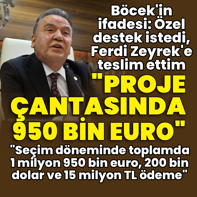 Muhittin Böcek'ten yeni ifade