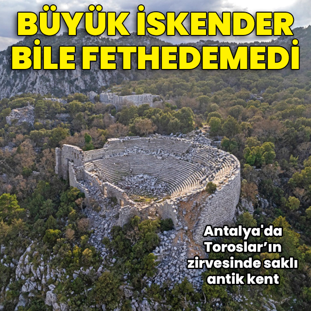 Ne savaş ne deprem yıkabildi: Büyük İskender bile fethemedi!
