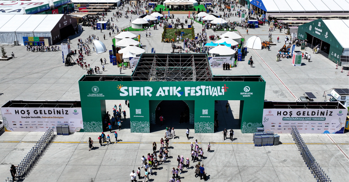 Sıfır Atık Festivali Atatürk Havalimanı'nda Başladı