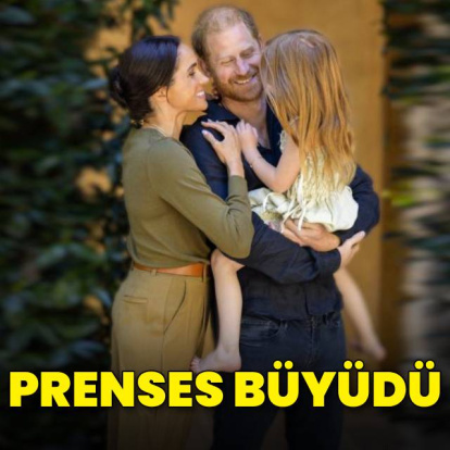 Prenses büyüdü!