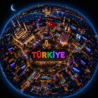 Türkiye Atlası: Yapay zekâ ile 81 ili küçük gezegenlere dönüştürdük
