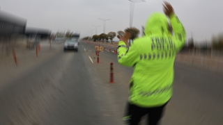 Belediye başkanı ihtara uymayıp kaza yaptı