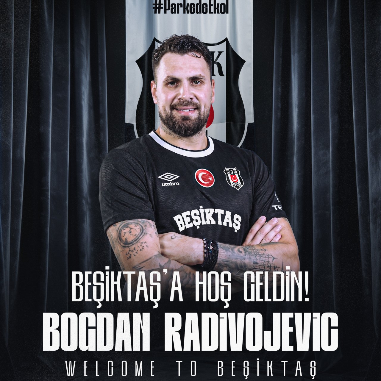 Beşiktaş sağ kanat transferini duyurdu!