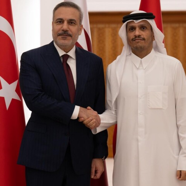Bakan Fidan, Al Sani ile görüştü