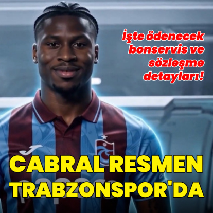 Sidny Cabral resmen Trabzonspor'da!