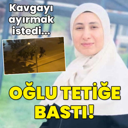 Kavgayı ayırmak istedi... Oğlu tetiğe bastı!