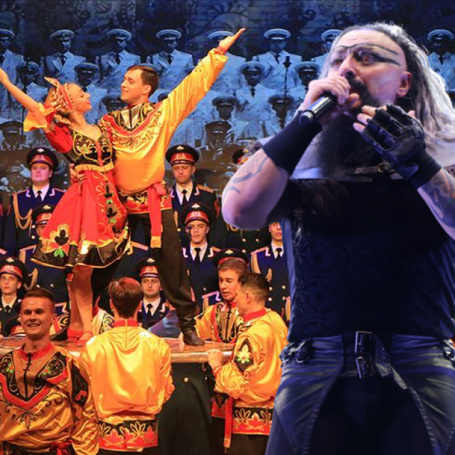 Rus Kızılordu Korosu ve Hayko Cepkin'den unutulmaz müzik şöleni