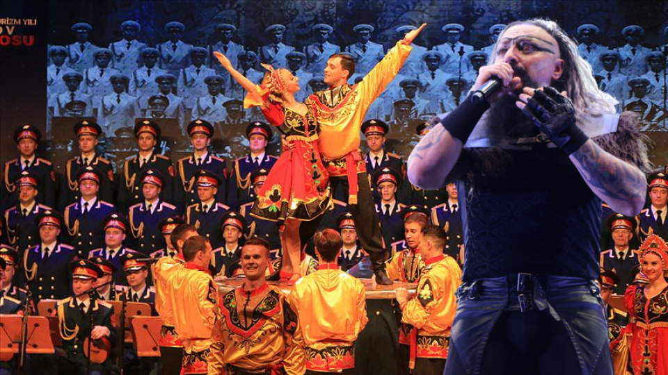 Rus Kızılordu Korosu ve Hayko Cepkin'den unutulmaz müzik şöleni