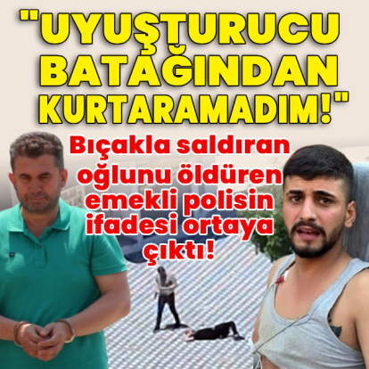 Oğlunu öldürüp başında beklemişti! İfadesi ortaya çıktı!